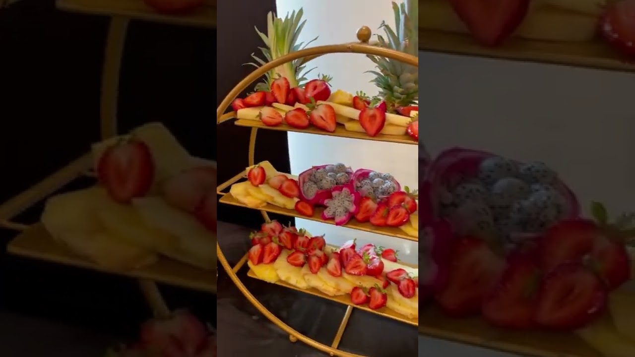 Dessert and 🍉 fruit spread