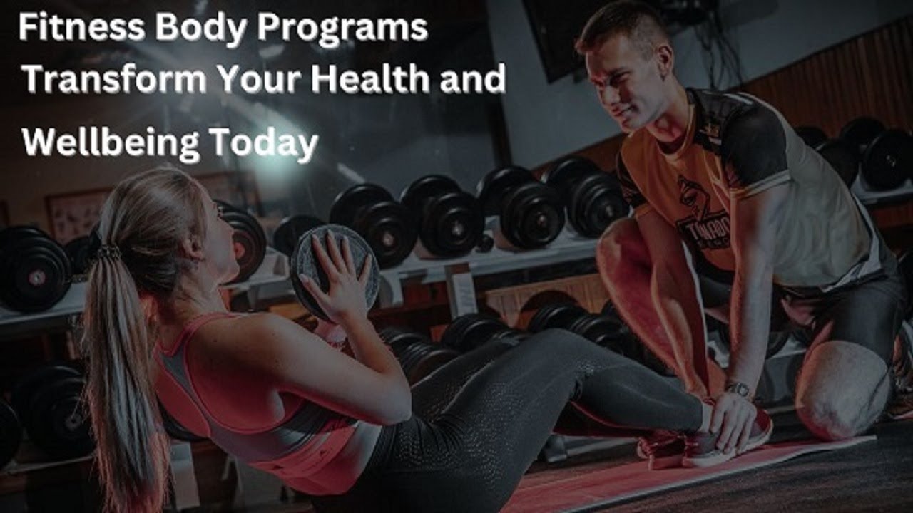 Fitness Body Lifestyle Transform Your Health and Wellbeing Today