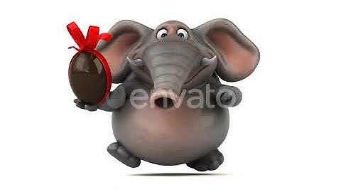 Fun elephant | Motion Graphics - Envato elements