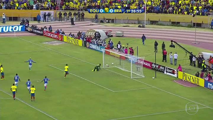 Primeiro Gol da era Tite - Neymar Penalti - Brasil 1x0 Equador