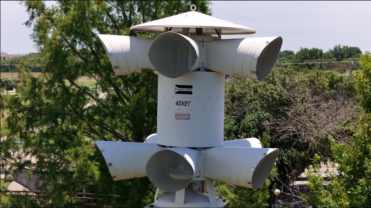 Sentry 40V2T 2X Alert Waxahachie, Texas 6/5/24 - YouTube