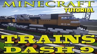 MINECRAFT / HYTALE : Train Tutorial : Dash 9 Engine