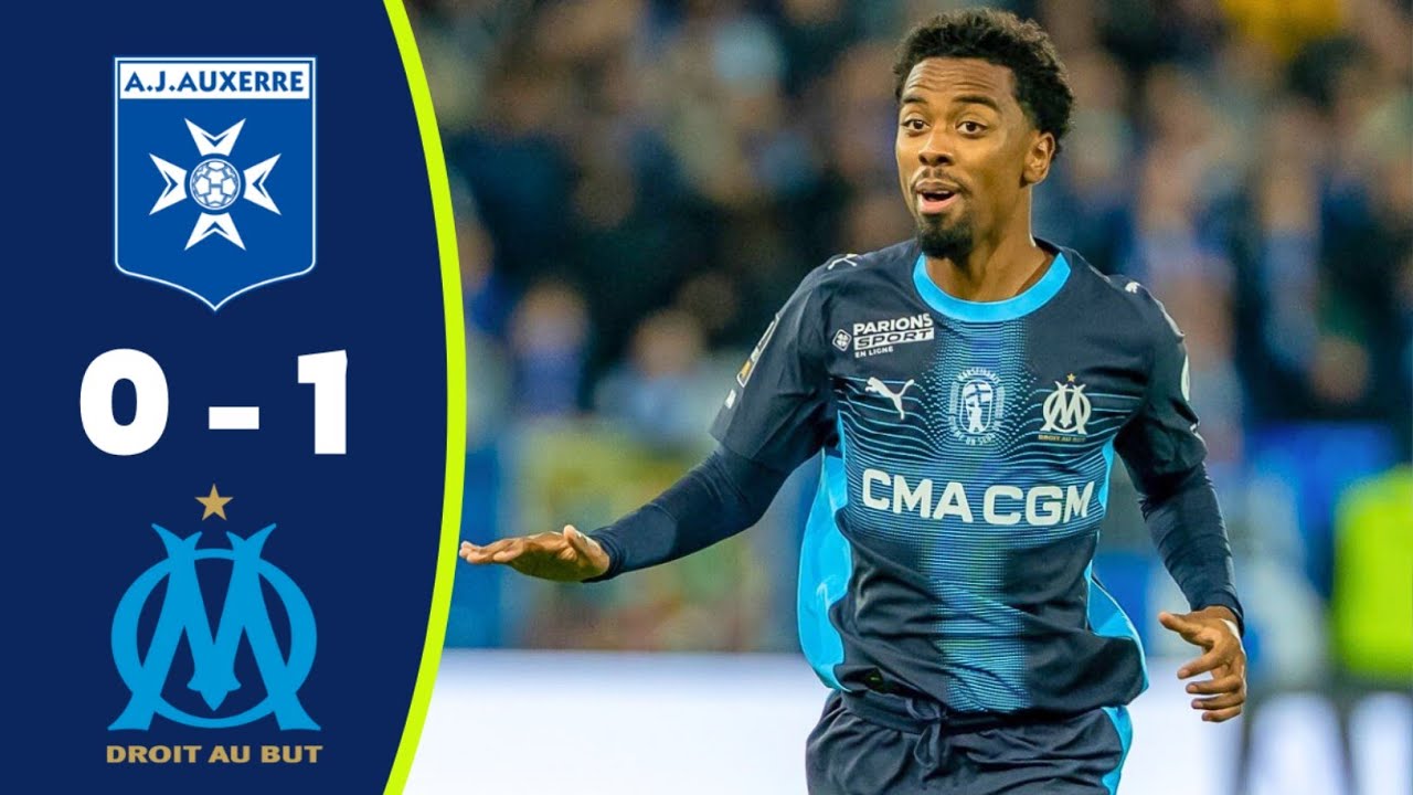 Ligue 1 : OM - AJ Auxerre : les compos officielles