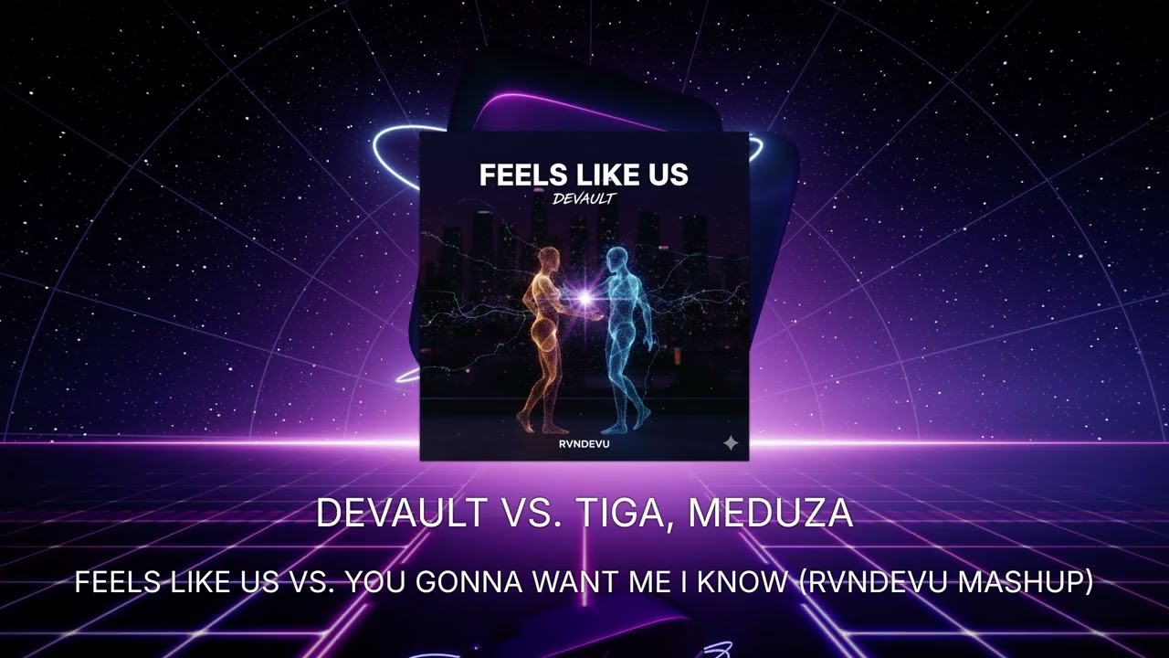 Devault vs. Tiga, Meduza - Feels Like Us vs. You Gonna Want Me (RVNDEVU Mashup)