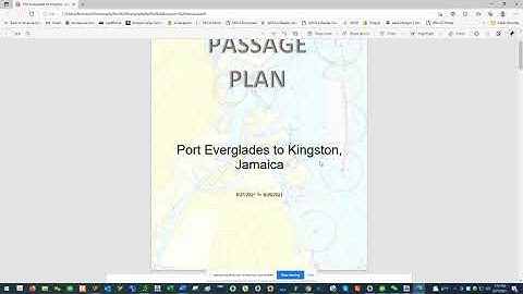 How to Create a Passage Plan Report in SPICA e-Navigator