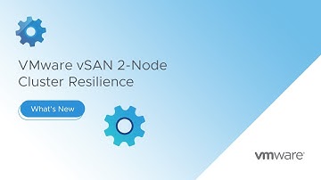 VMware vSAN 2-node Cluster Resilience