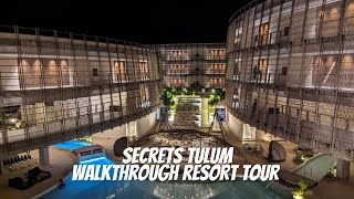 Secrets Tulum All Inclusive Resort and Beach Club Walkthrough Tour | Trips with Angie