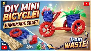 Transforming Waste! 😱 Cardboard and Rope Cycle DIY | Zero Cost Home Decor Idea