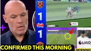 Var Admits Blunder As Man United Denied In Controversial West Ham Clash