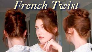 How to do an Elegant French Twist | Geena Hunt