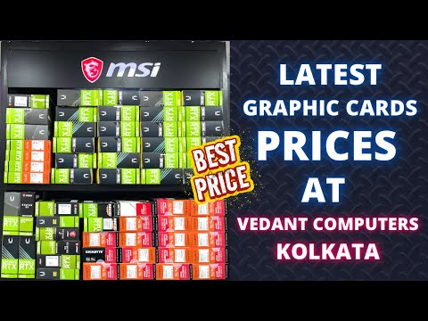 Graphics Cards Prices at Vedant Computers in Kolkata | GPU Prices Update