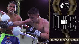 Ricardo Sandoval vs Gilbert Gonzalez!! Sandoval STUNS Gonzalez In Exciting Mexico Fight! #quickjabs