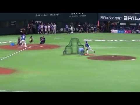 2016マツダオールスター第1戦 ホームラン競争1回戦 筒香嘉智選手応援歌