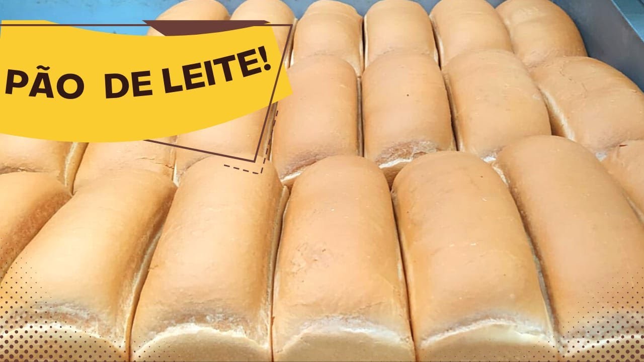 COMO FAZER PÃO DE LEITE | Receita MUITO BARATA!