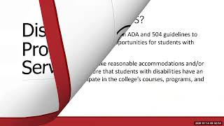 DSPS Faculty Portal and Accommodations