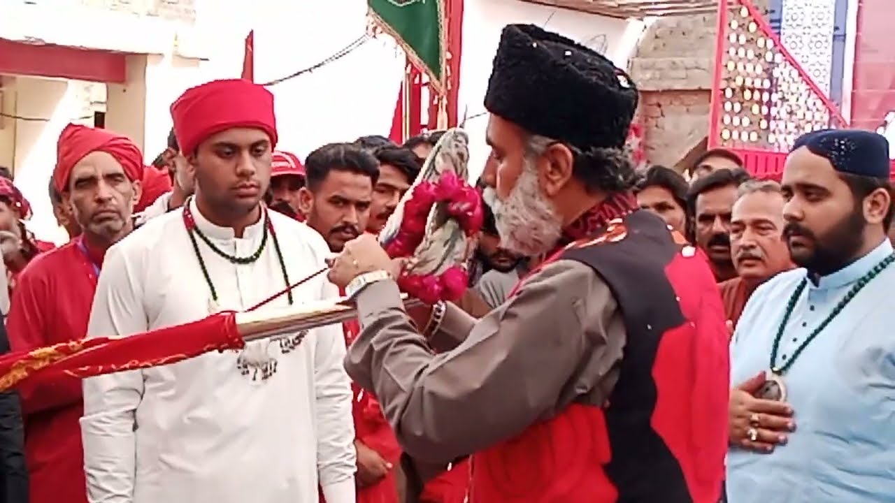 Sakhi Bodla Bahar سرگروہ و طالب ۔ میلہ شہباز قلندر Sdz Fuqrai Rasmen