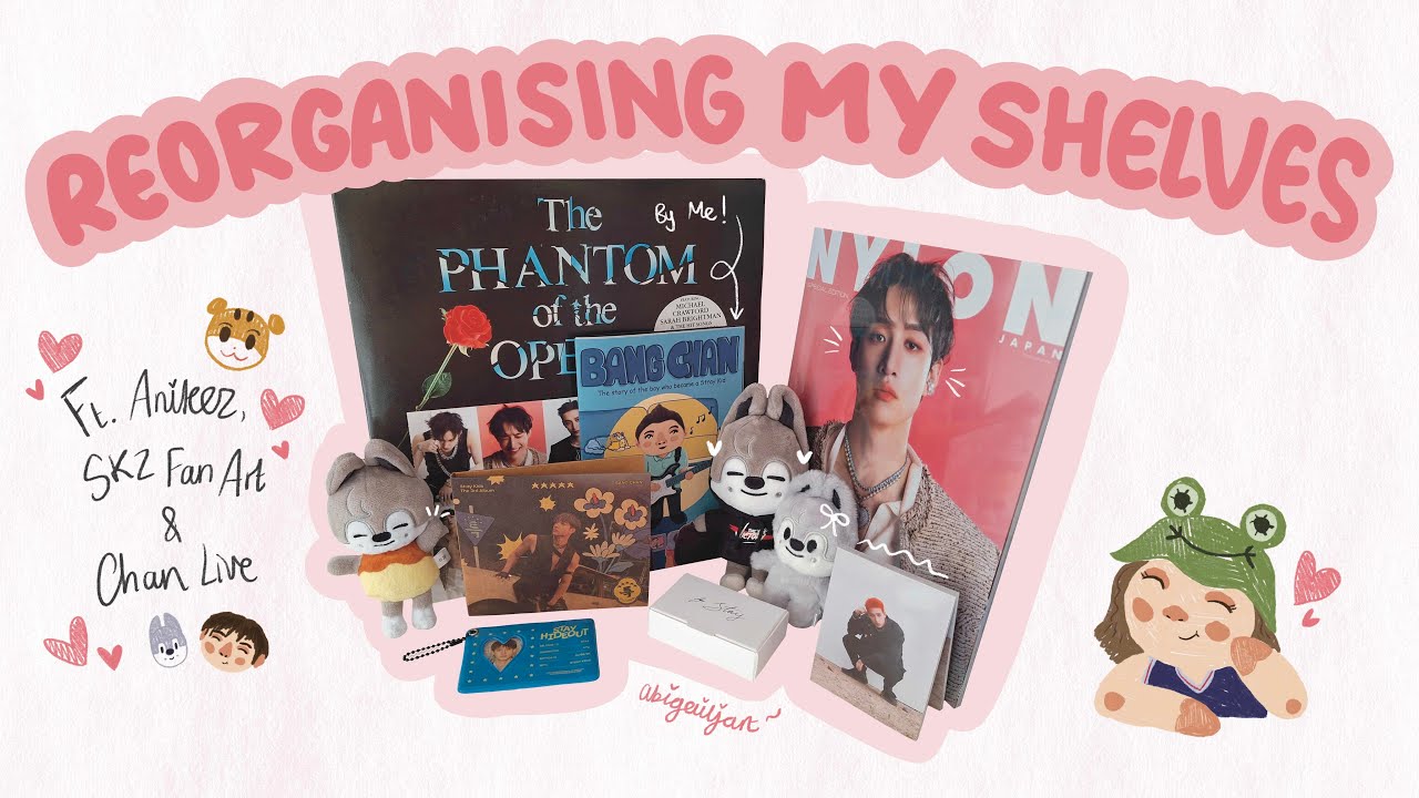STAY VLOG!!! Reorganising My Shelves