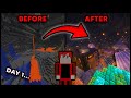MINECRAFT CAVE TRANSFORMATION!