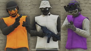 GTA V - 5 Easy Tryhard Outfits Tutorial #166 (Chop Shop DLC )