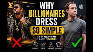 Why billionaires dress so simple?
