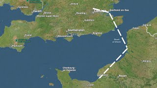 RAF Station Northolt to Deauville (EGWULFRG)  17/5/2024