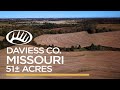 SOLD: Daviess County, MO 51 Acre Hunting Farm with Crop &amp; CRP Income
