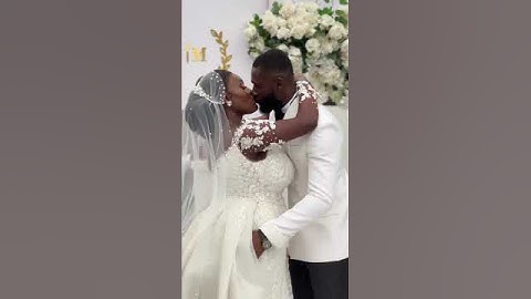 Kiss your beloved…. #wedding #ghanaweddings #love