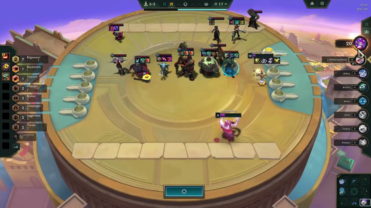 Late game ziggs ryze board set 16