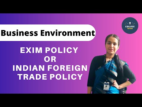 EXIM POLICY | Indian Foreign Trade Policy | Export Policy | Import Policy | Study at Home with me
