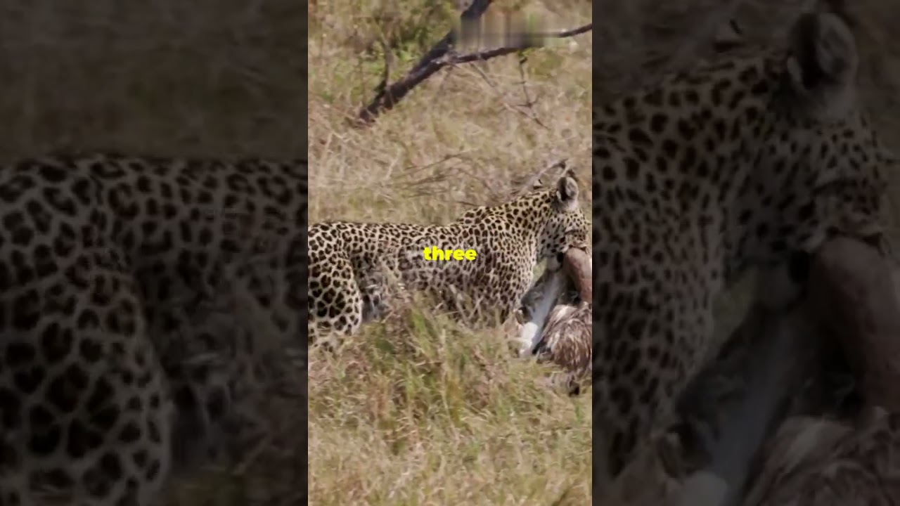 The African Leopard: Stealth, Speed, and Power!🐆