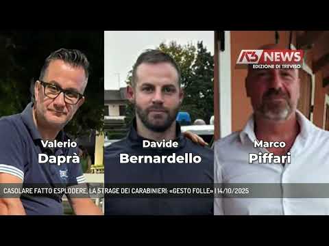 CASOLARE FATTO ESPLODERE, LA STRAGE DEI CARABINIERI: «GESTO FOLLE» | 14/10/2025