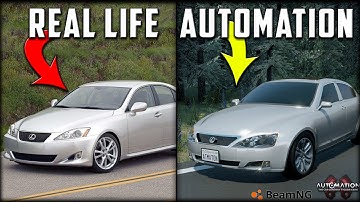 Replicating My Own Car In Automation - BeamNG