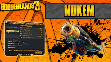 Borderlands 3 | Nukem Legendary Weapon Guide (Extreme Splash!)
