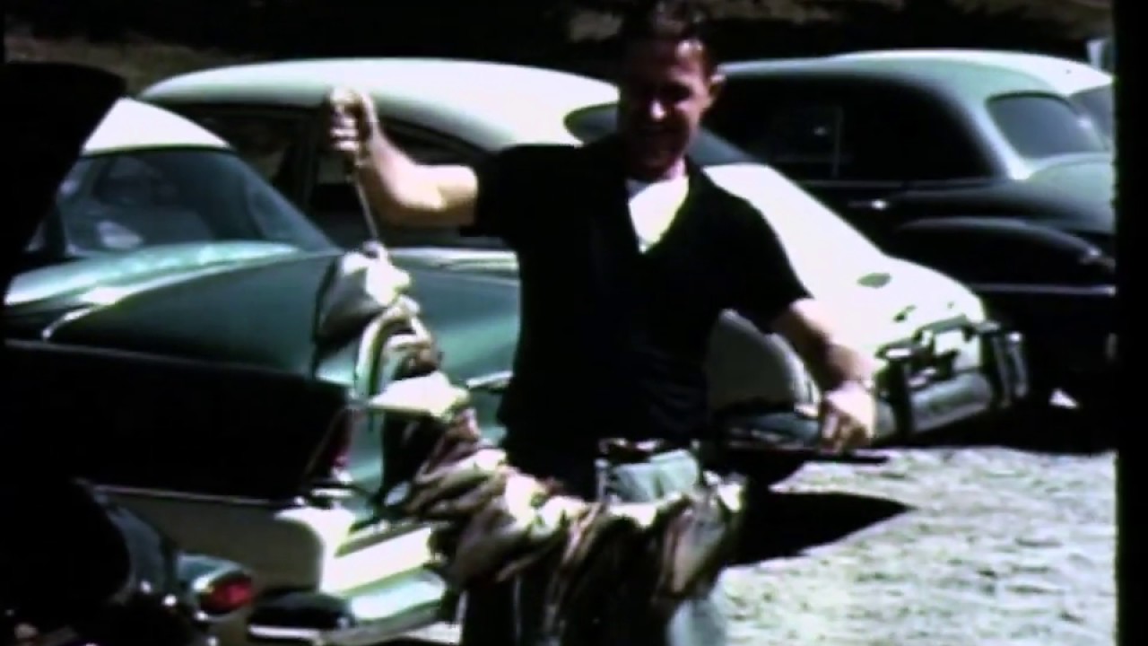Fishing at the Geist Reservoir, 1945 - YouTube