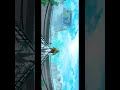 Created a Floating Anime City in 3D ☁️⚡ #shorts #3d #short #shortvideo #viral #artist #vfx