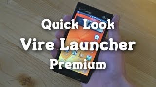 Quick Look: Vire Launcher Premium screenshot 5