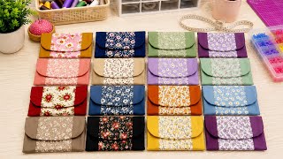 How to Sew a Beautiful Fabric Pouch | Easy Sewing Project