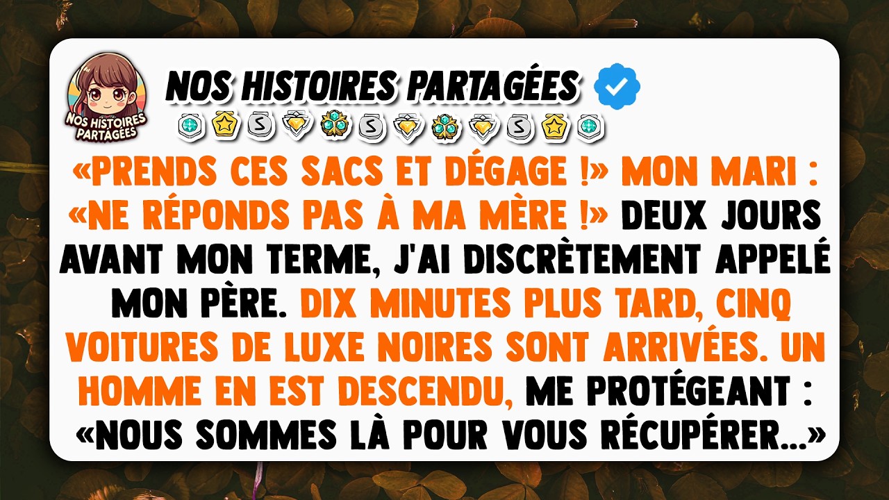 La voix glaciale de ma belle-mère Brenda a raisonné contre les murs blancs de notre salon tranquille de banlieue. « Sors d’ici à l’instant et prends tes affaires avec toi. » Tremblante, j’ai posé...
