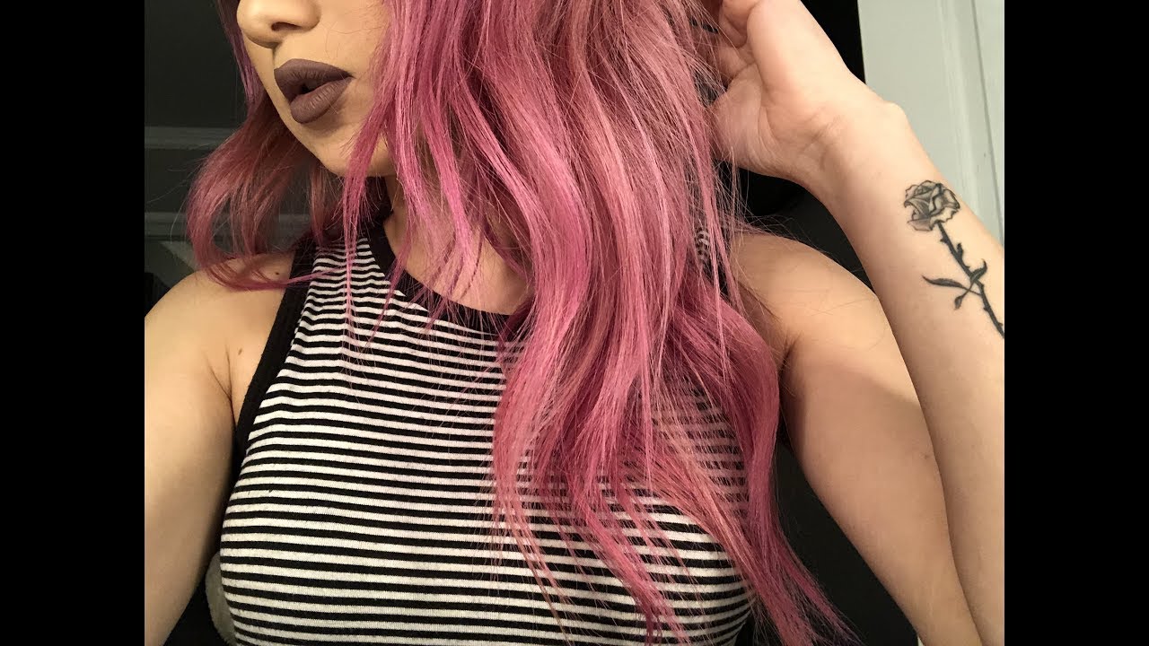 Pink Hair?!?! Follow Me To Sally’s YouTube