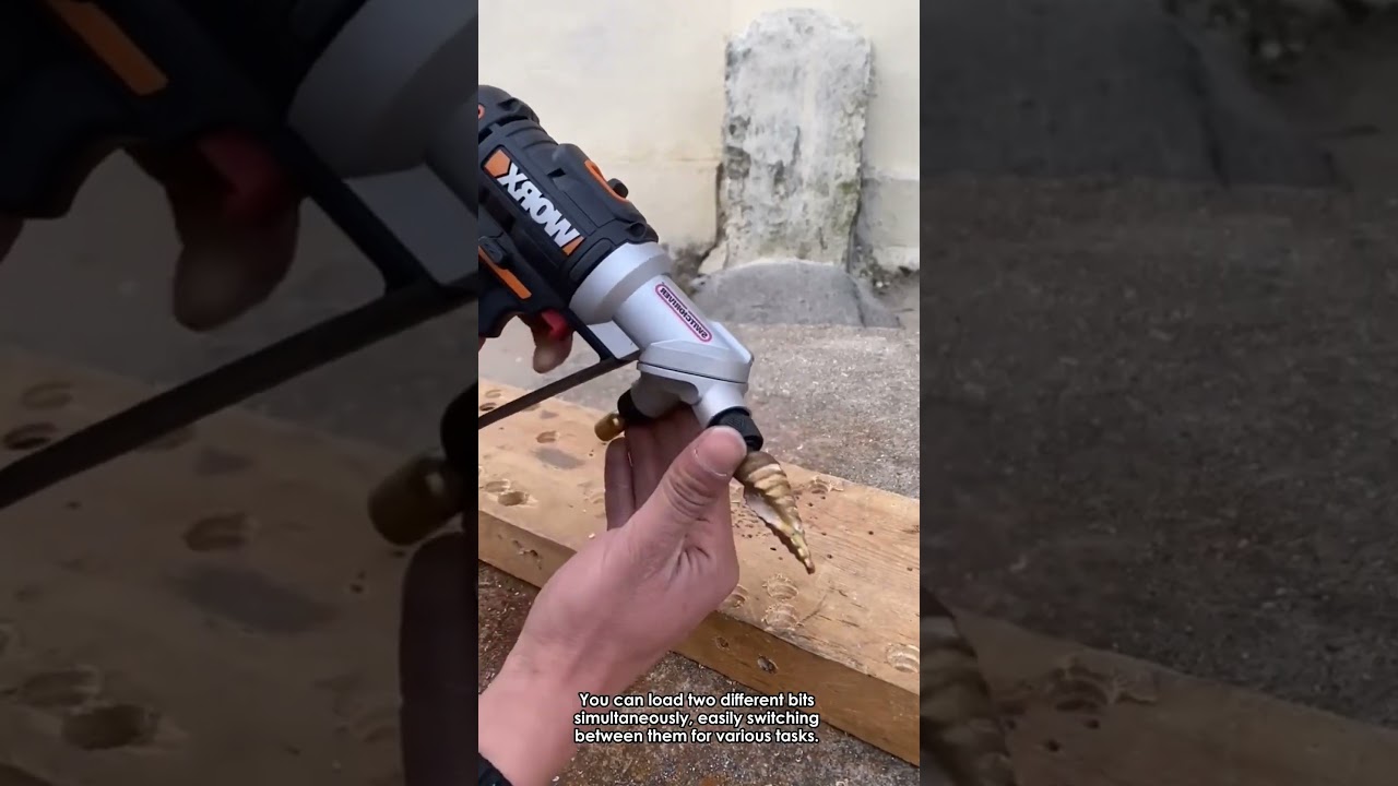 Cordless Drill with Dual Chucks