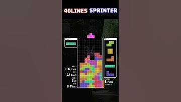 [TETR.IO] Just a game of Tetris. 40Lines Sprinter. #37