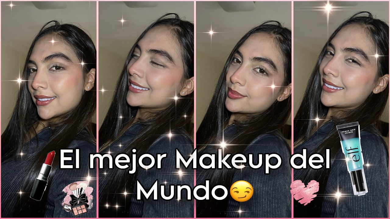 EL MAQUILLAJE MAS LINDO DEL MUNDO EN SOLO 10MIN 😍😏