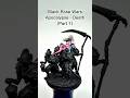 Black Rose Wars - Apocalypse Death Part 1 #boardgames #tabletopgames #miniaturepainting #dnd