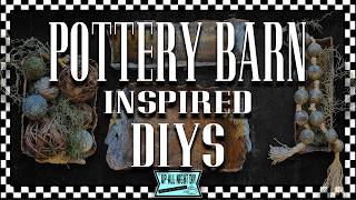 Pottery Barn Inspired Artisan Tray DIYs! DIY Papier-Mâché Trays That Look Like Rustic Wood Decor