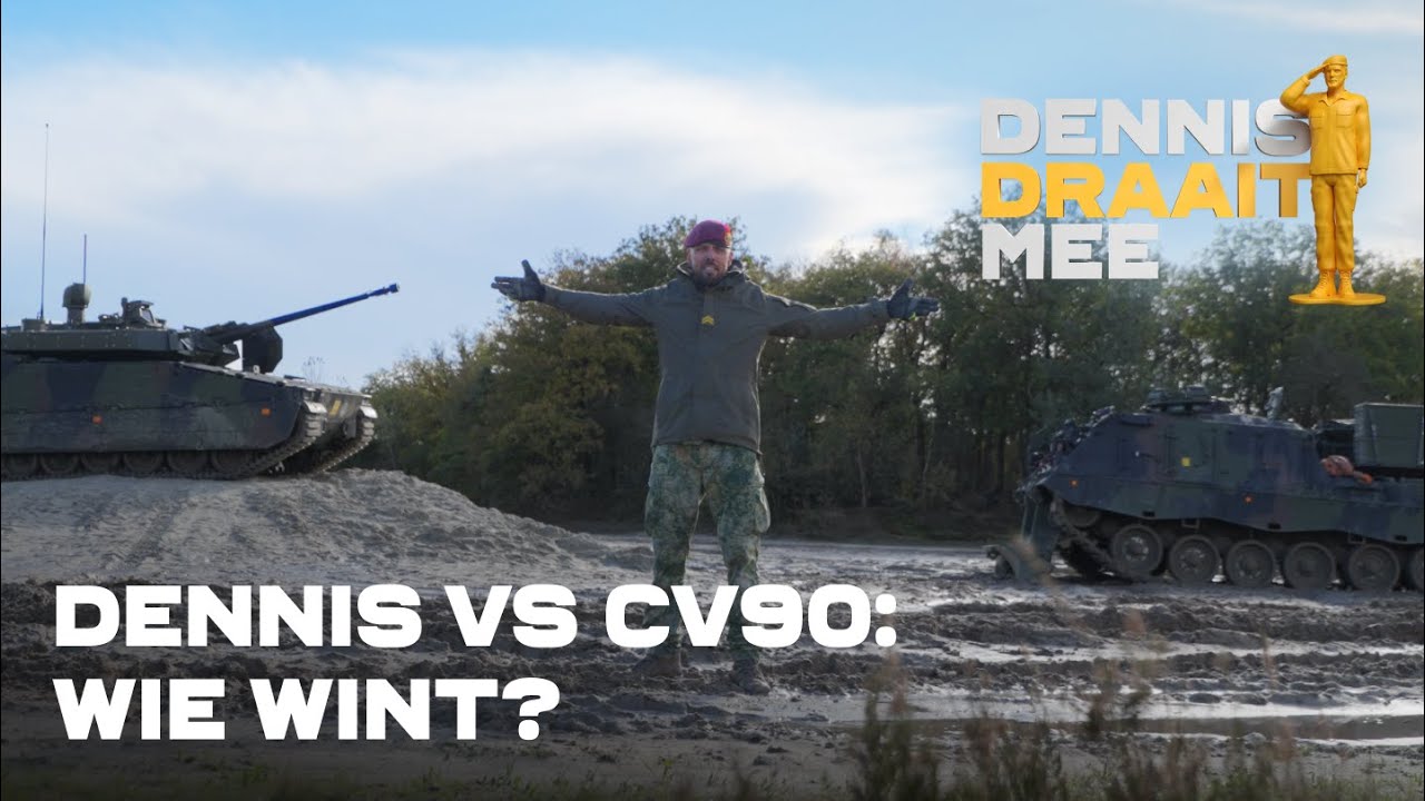 Touwtrekken met 38 ton staal? | Dennis Draait Mee - Landmacht | #2