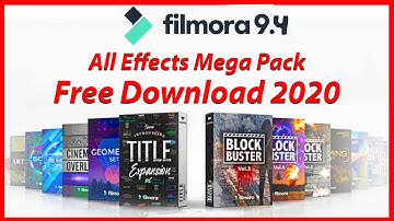 Filmora 9 5 120 Effects Paid+2020 Free Download
