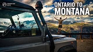 Overlanding North America in a Land Rover Defender | Island to Montana Road Trip