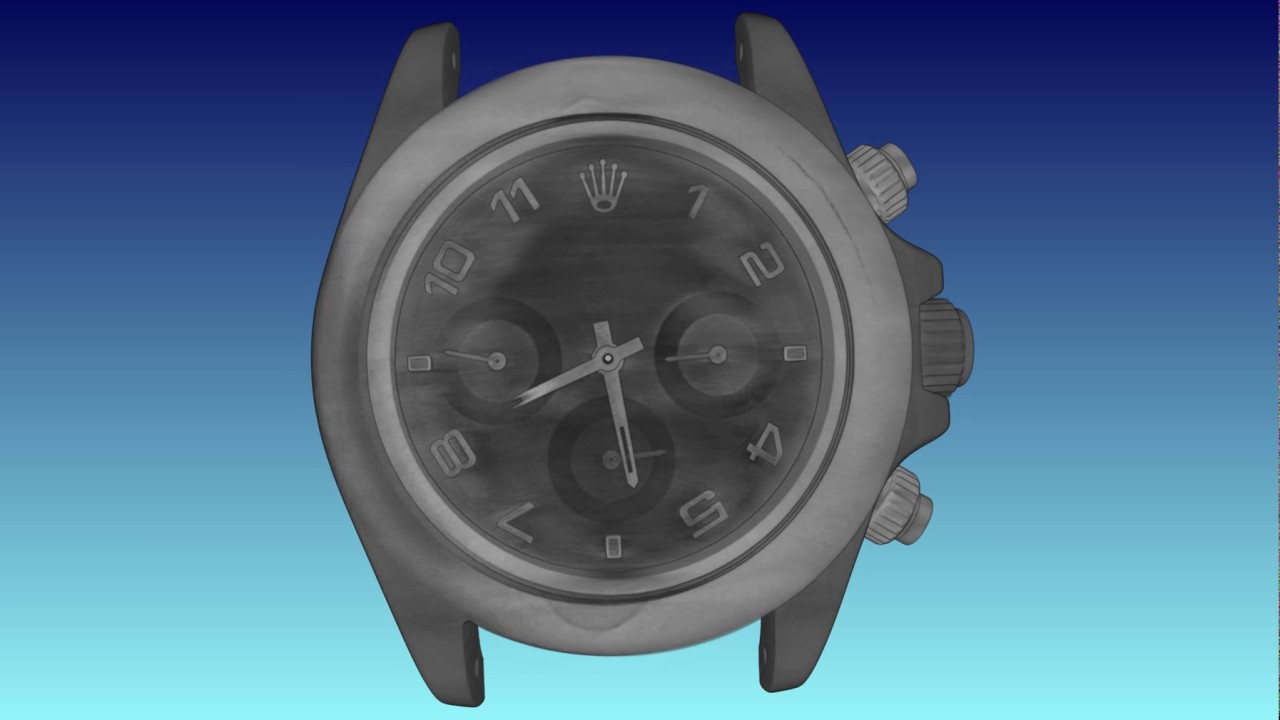 Wrist Watch CT Scan - YouTube