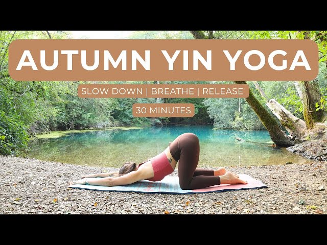 🍁🍂Yin Yoga for Autumn | Release | Slow Down | Breathe | Equinox
