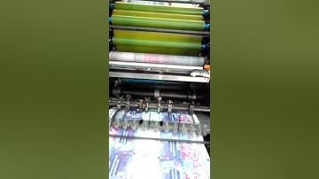 impresión offsett en GTO 46 volantes